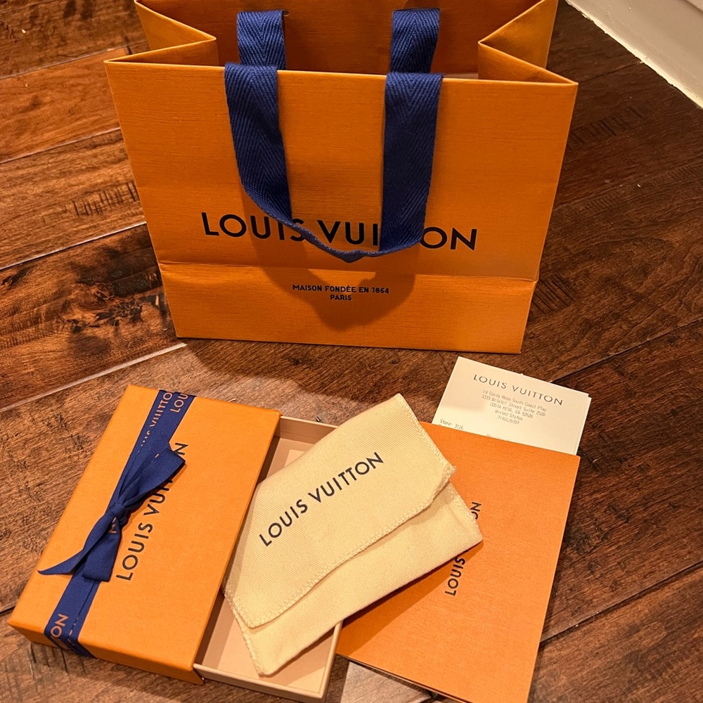 Louis Vuitton Box & Gift Bag for Card Holder